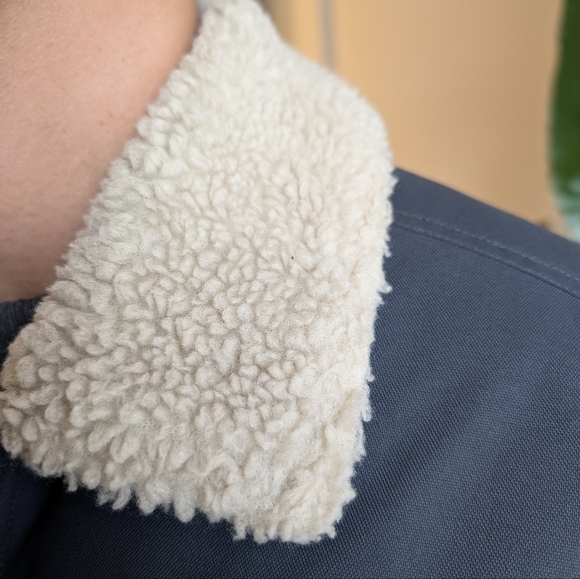 Eddie Bauer men  blue Truckee Down bomber style Jacket - Picture 7 of 14